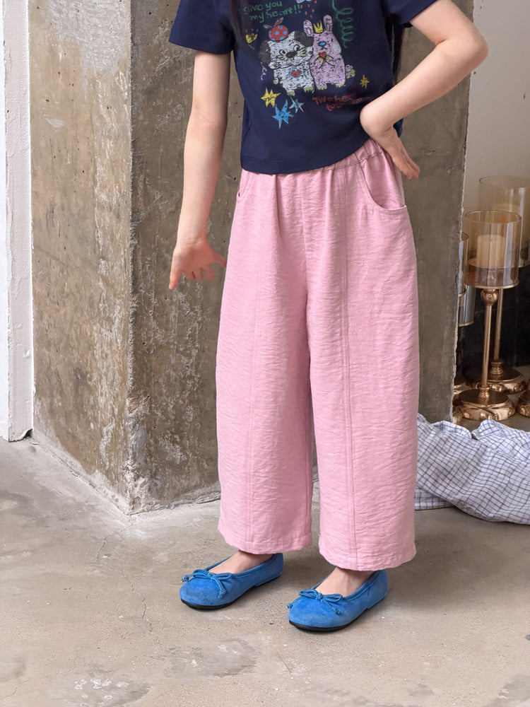 【100-170cm】輕薄透氣防蚊休閒褲
