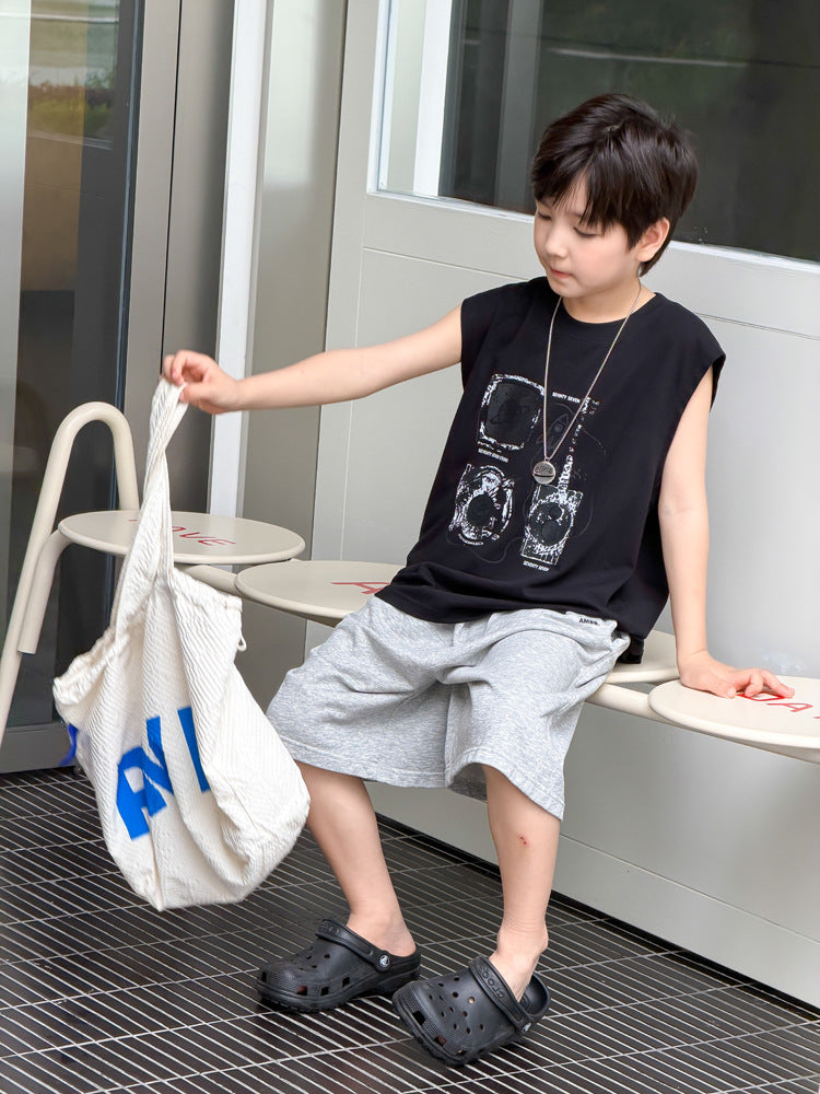 【100-170cm】潮酷寬鬆街感背心
