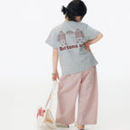 【90-150cm / M.L】【親子裝】日系乾杯印花T