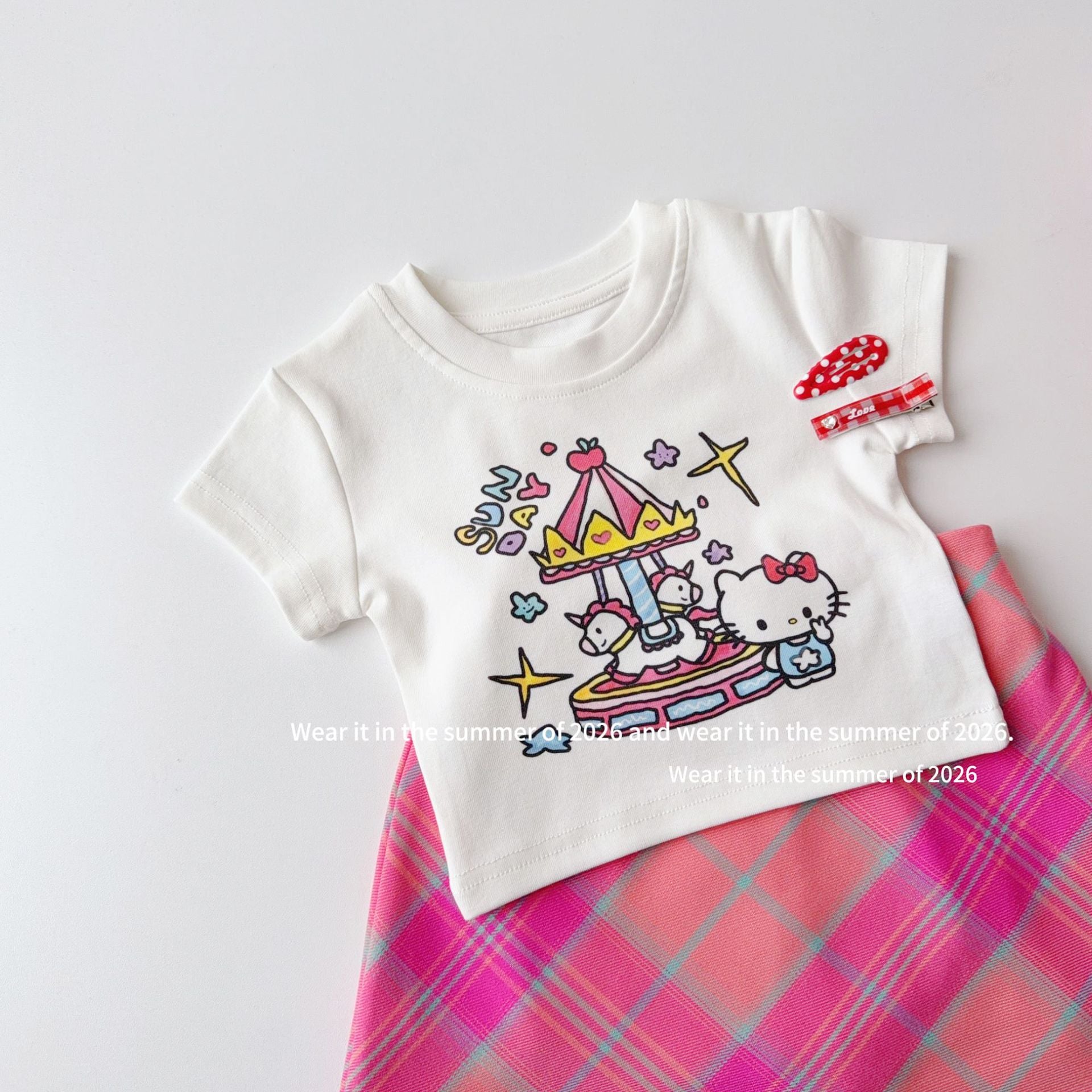 【90-150cm】KT印花T