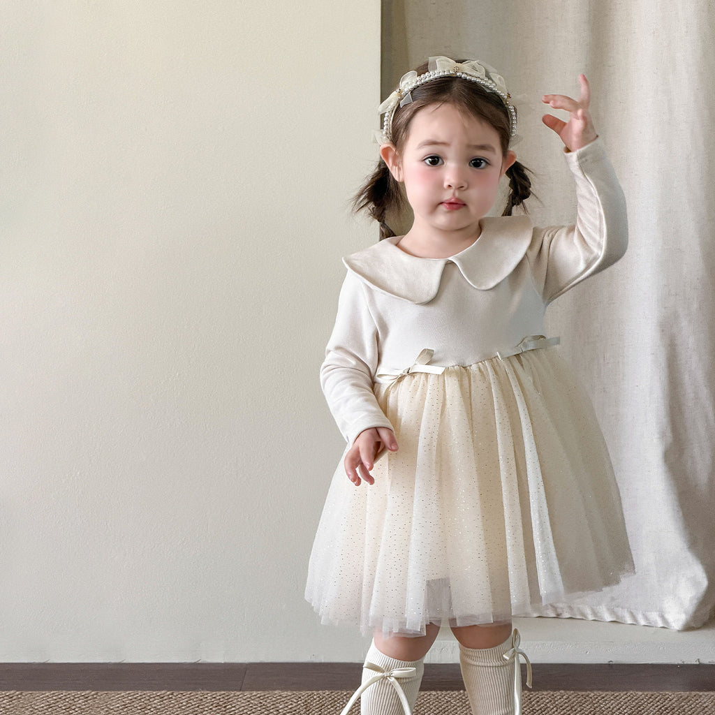 【73-110cm】亮晶晶網紗公主裙