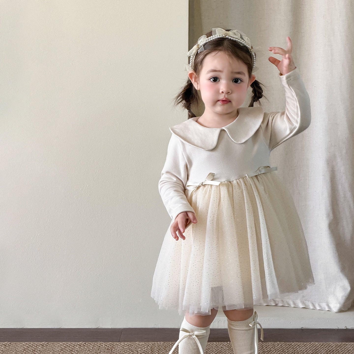 【73-110cm】亮晶晶網紗公主裙