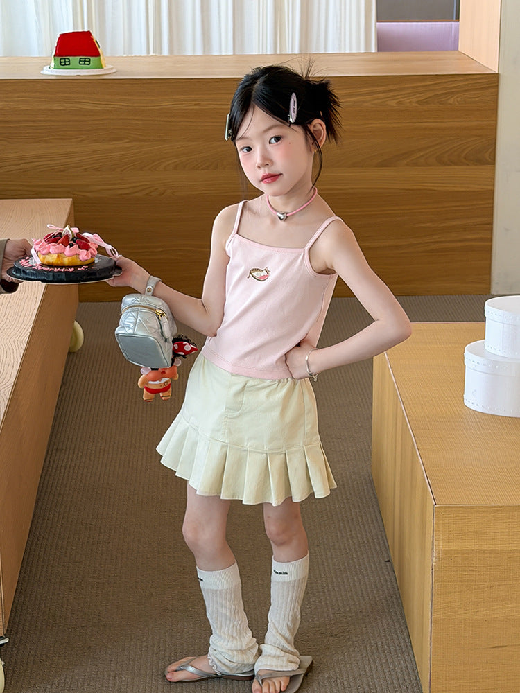 【100-170cm】8色柔軟彈性卡通背心