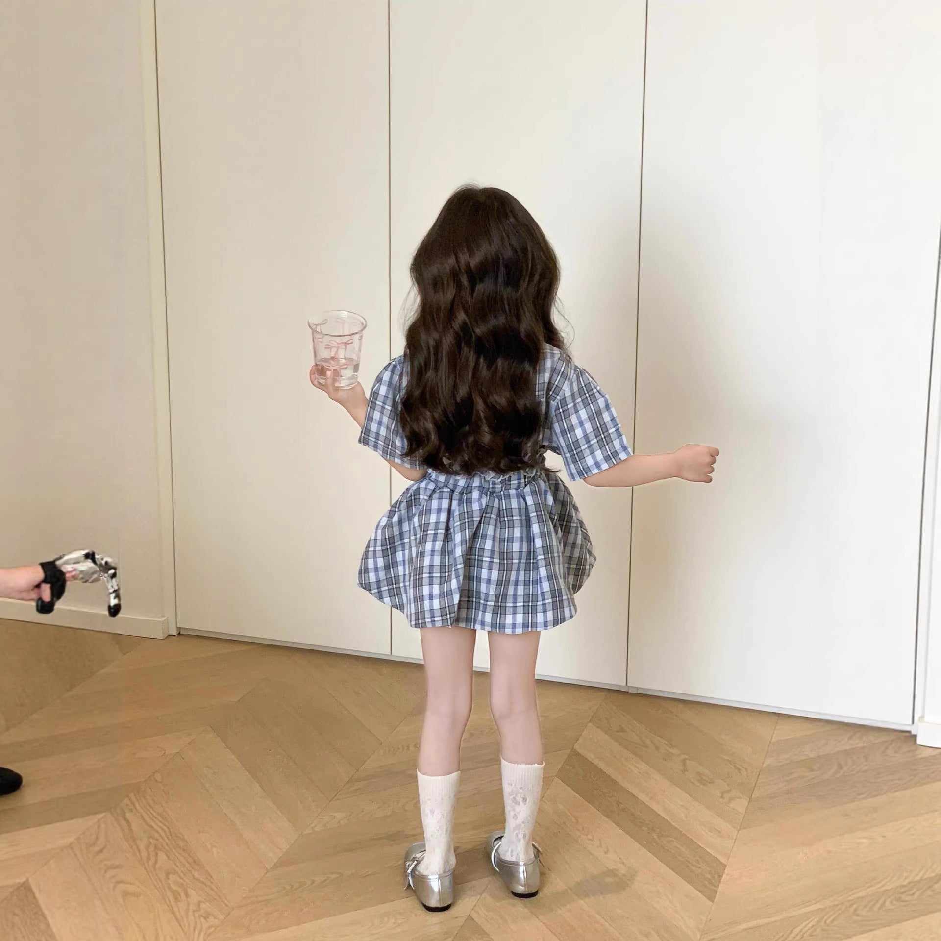 【90-140cm】學院風格紋套裝