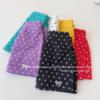 【90-150cm】辣妹高腰波點半身裙