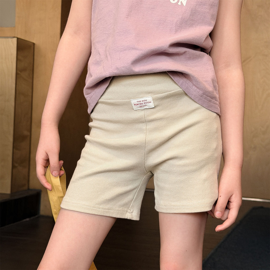 【80-130cm】韓版羅紋彈力打底褲