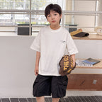 【100-170cm】全棉可愛小狗寬鬆T
