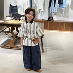 【90-150cm】韓版米奇POLO衫短袖
