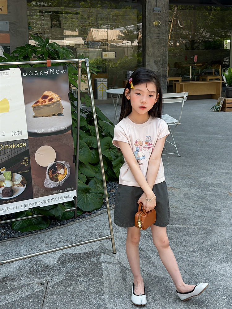 【100-170cm】高品質冰感布料T