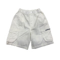【100-160cm】純棉工裝水洗五分褲
