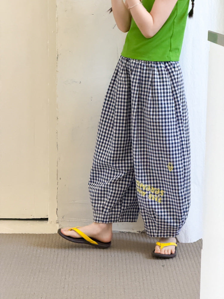 【100-170cm】立體燈籠褲防蚊褲