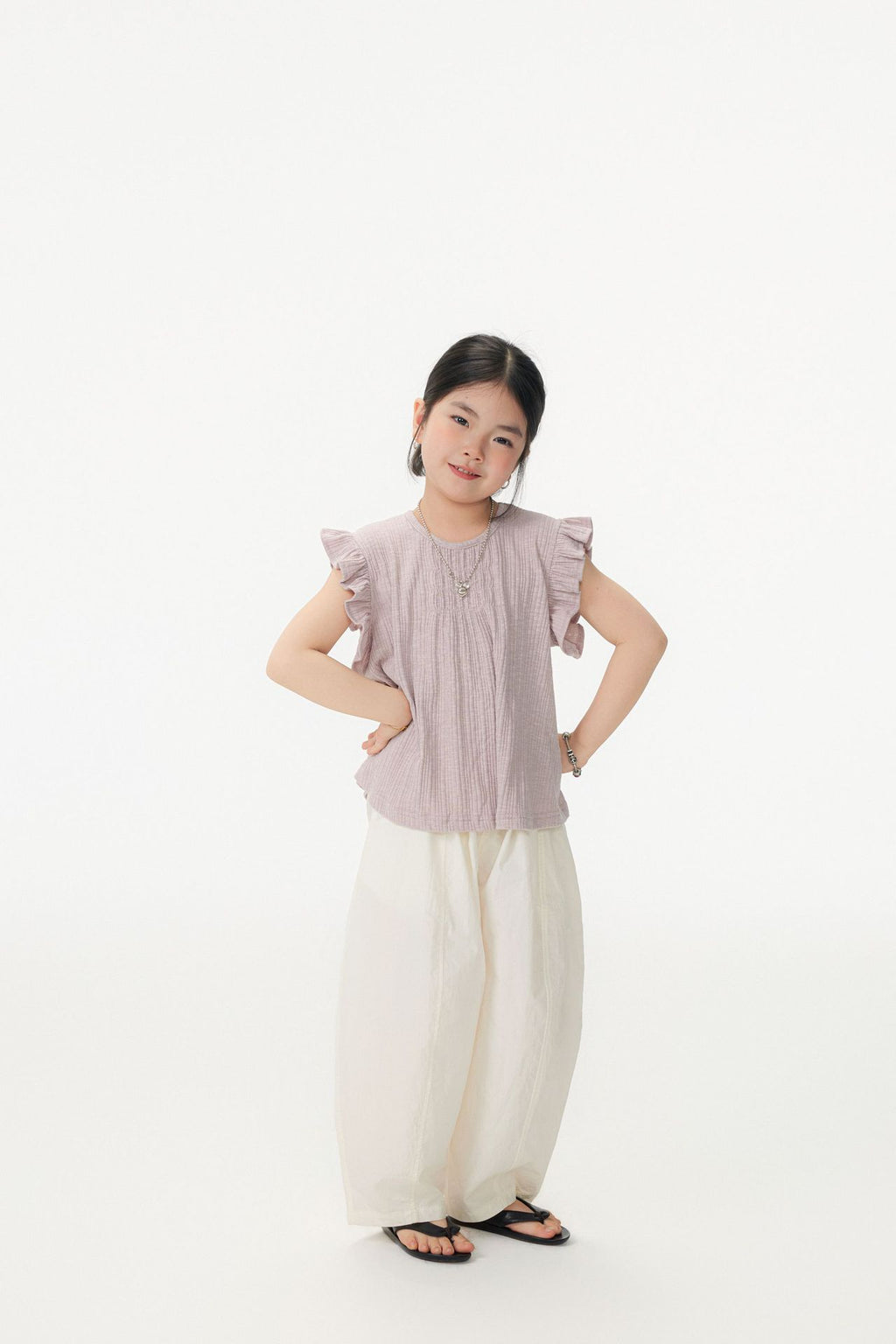 【90-150cm / F】【親子裝】日系拼接蘿蔔褲