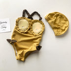 【80-130cm】趣味可愛水果連身泳裝