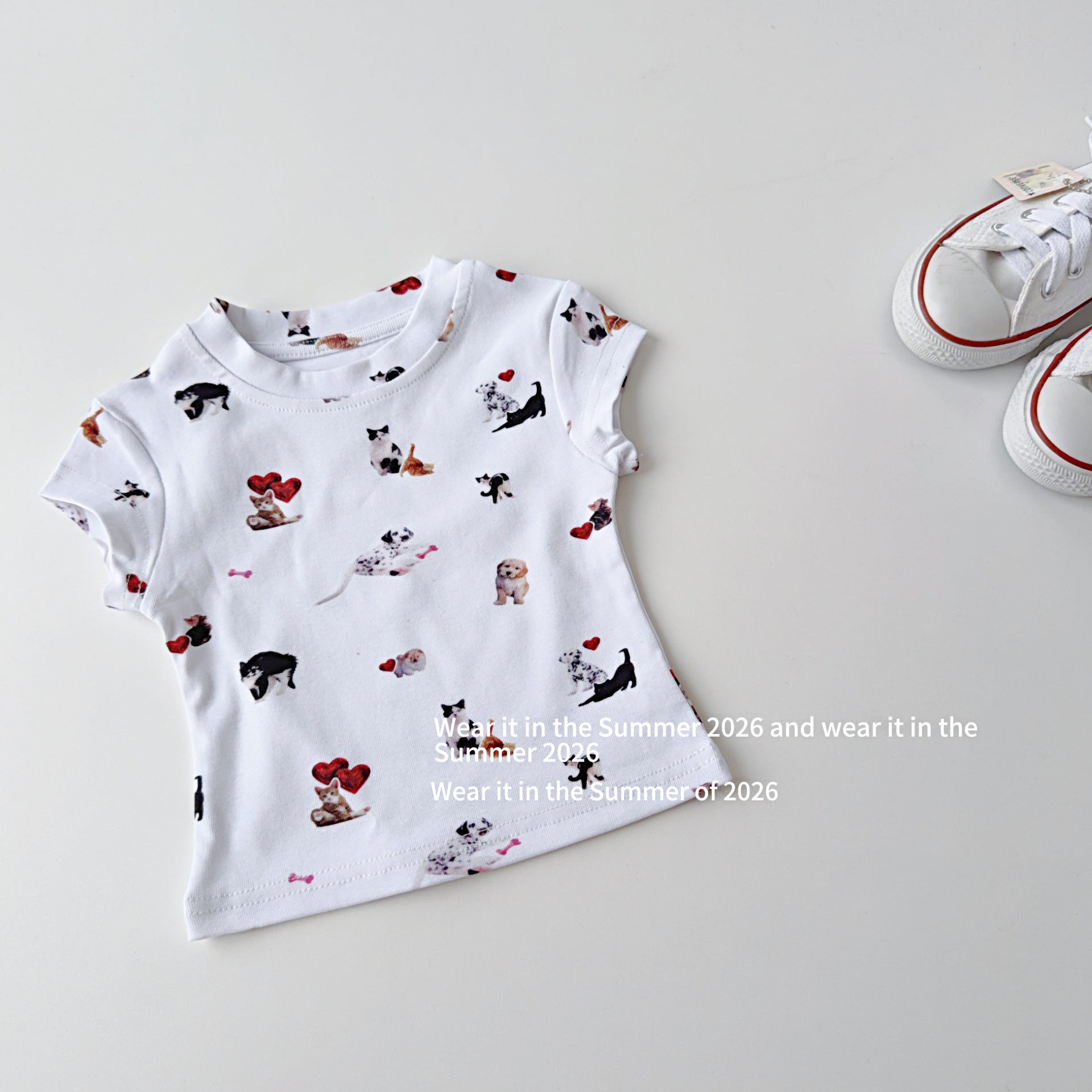 【90-150cm】緊身彈性辣妹上衣