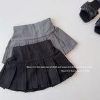 【90-150cm】【帶安全褲】高腰A字百褶裙