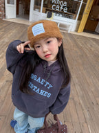 【現貨 90/120cm】【加絨】字母連帽T