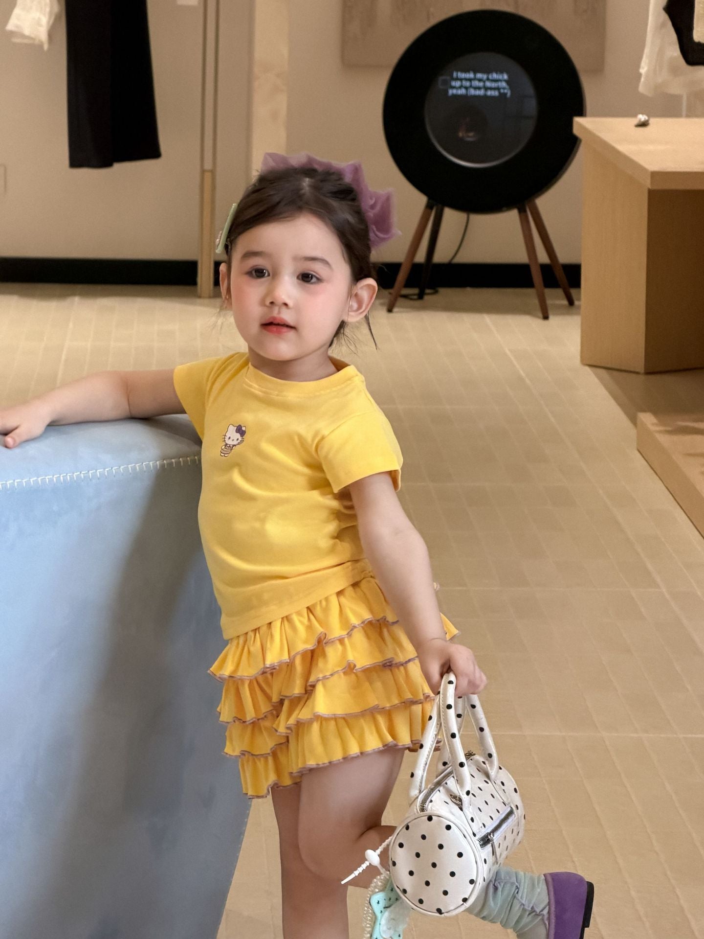 【90-140】KT蛋糕裙套裝