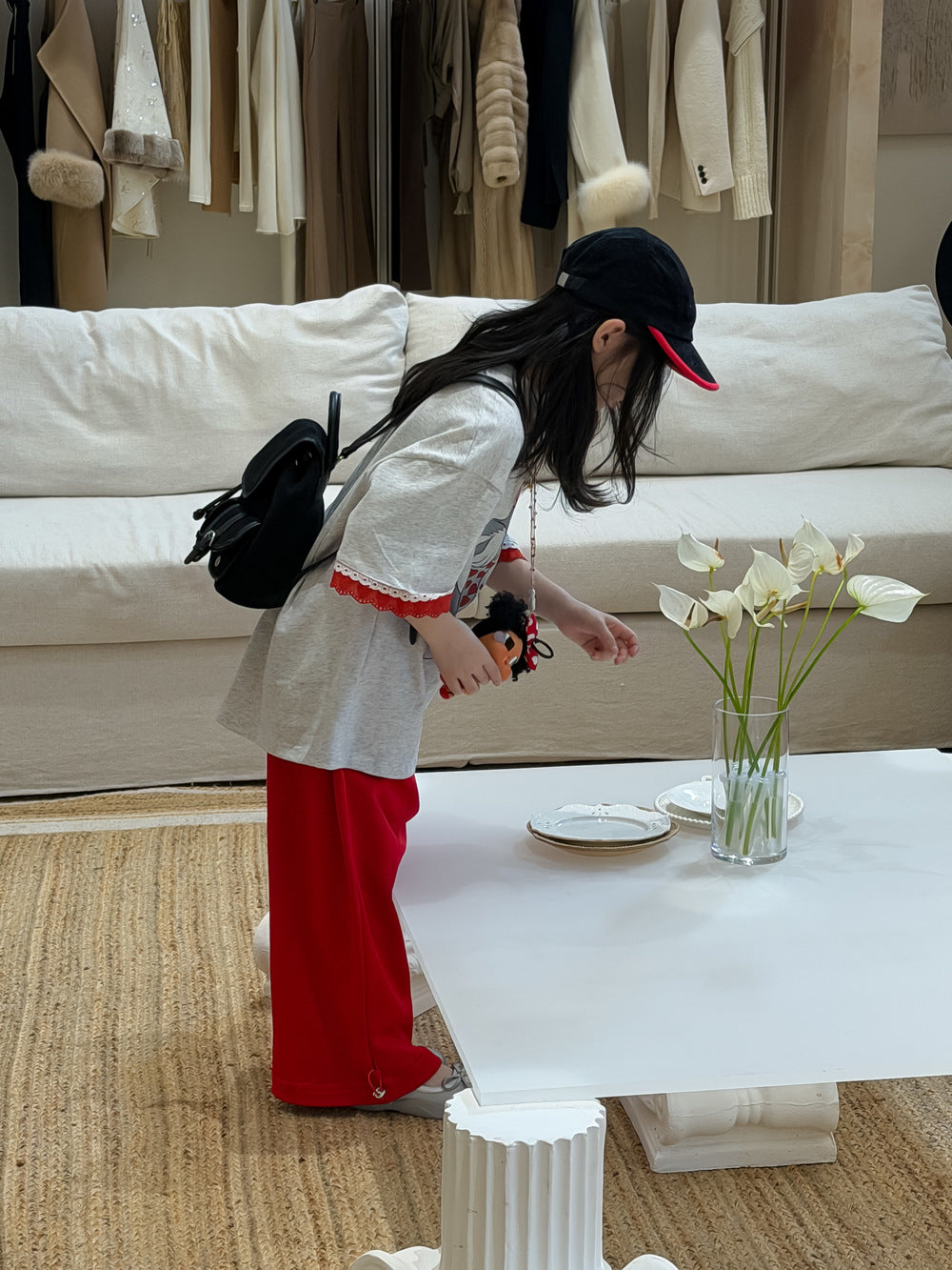 【100-160cm】湯姆貓圓領寬鬆上衣