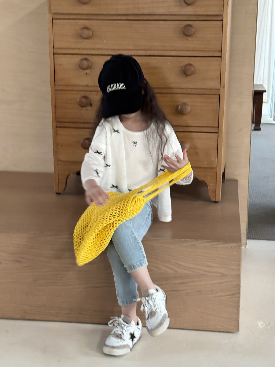 【90-150cm】彈性修身高腰鉛筆褲小腳褲牛仔褲