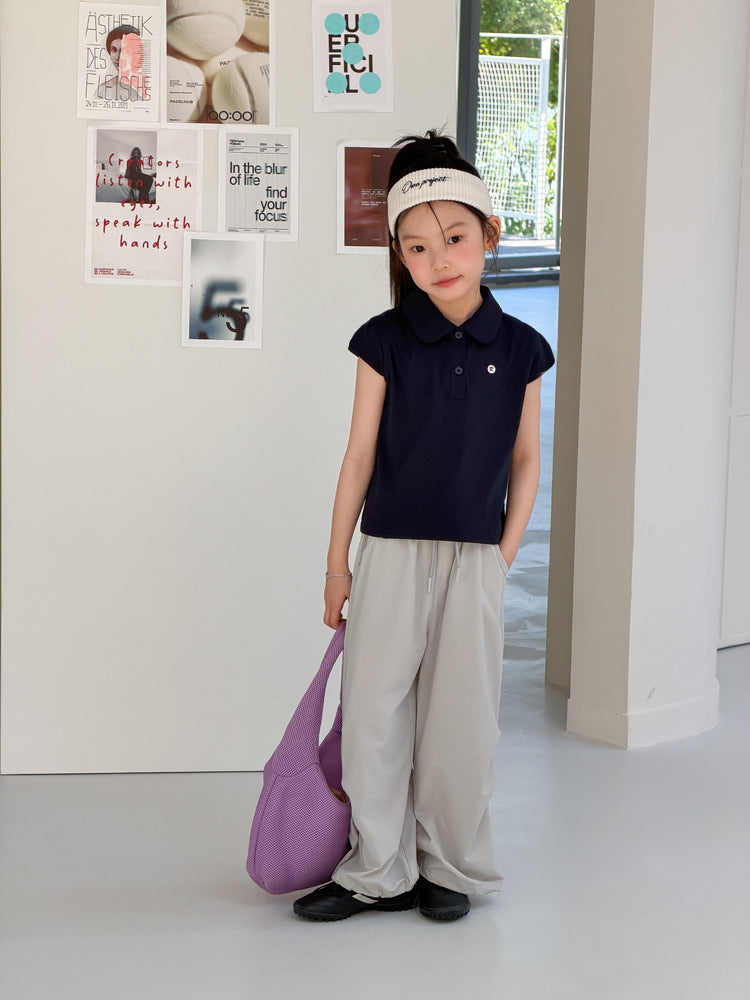 【100-170cm】輕薄涼感透氣運動休閒長褲