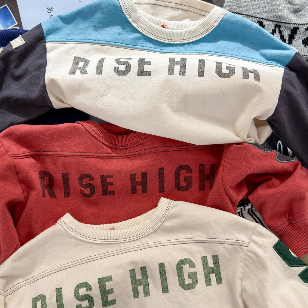 【80-130cm】(3色) 字母長袖T