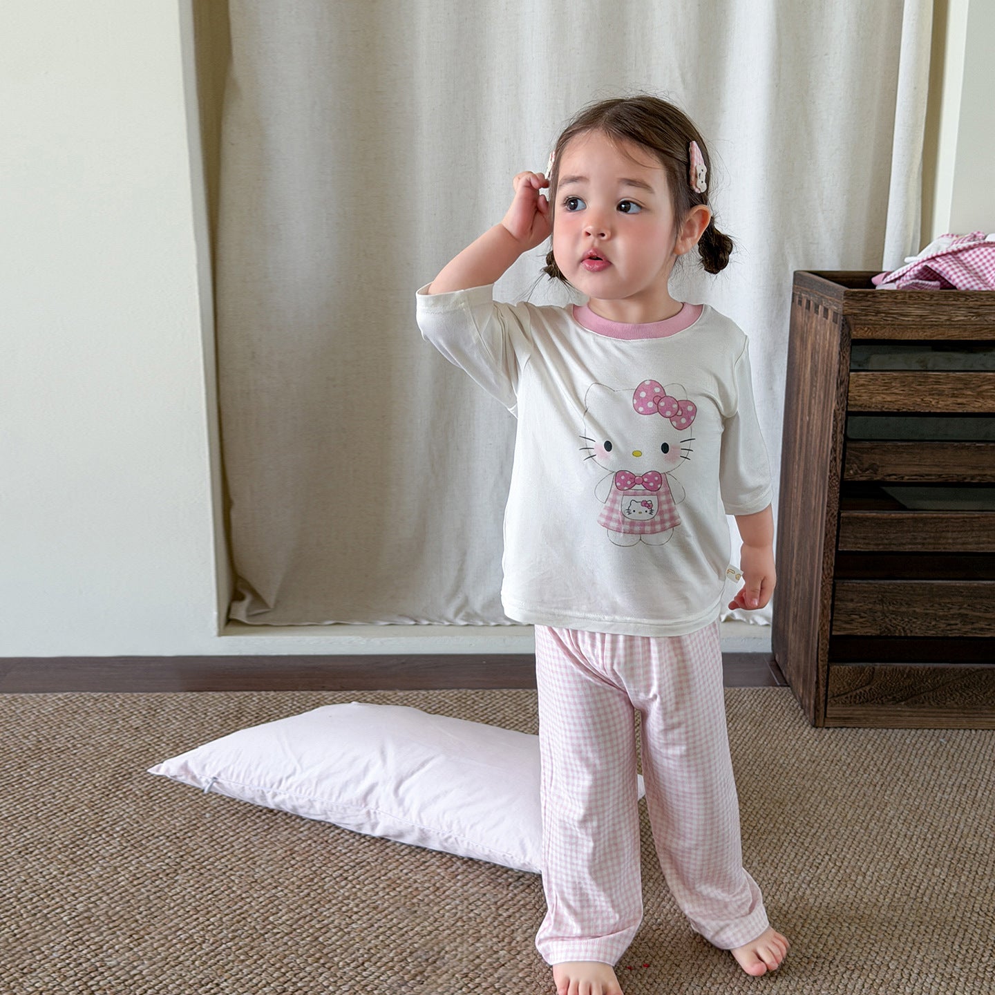 【73-130cm】舒適柔軟涼感居家服套裝