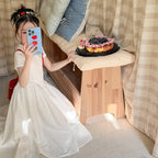 【100-170cm】法式飄逸公主氣質露背洋裝