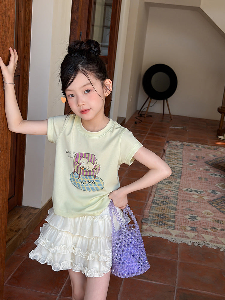 【100-170cm】高品質冰感布料T
