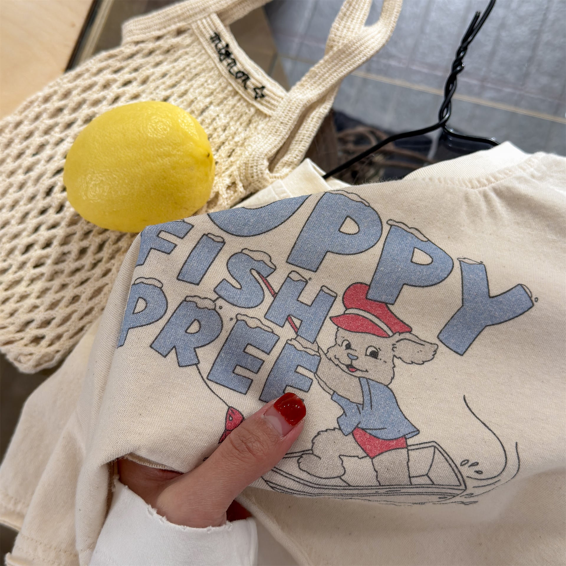 【80-130cm】韓版假兩件T