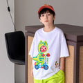 【100-170cm】卡通涼感寬鬆全棉T