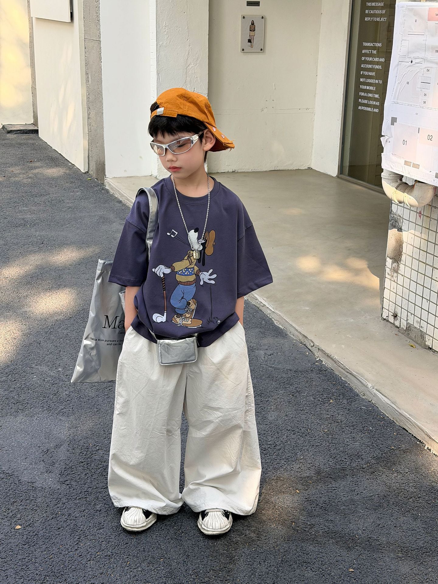 【90-160cm】全棉卡通T