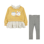 【73-110cm】時髦上假兩件上衣