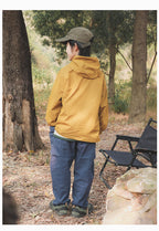 【100-160 cm】大口袋工裝褲復古直筒褲