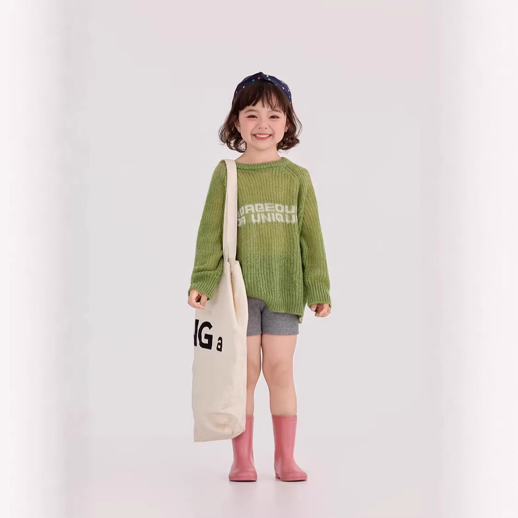 【90-150cm】度假風鏤空針織上衣