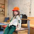 【80-130cm】(3色) 字母長袖T