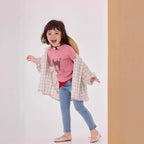 【90-150cm】高彈力修身貓咪打底衣