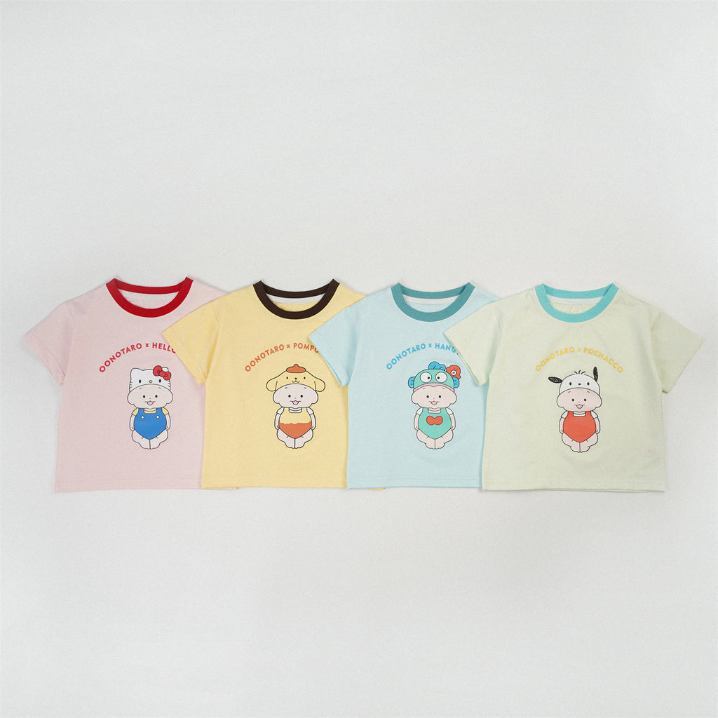 【90-150cm】三麗鷗baby印花T
