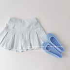 【90-150cm】【帶安全褲】彩色百褶裙辣妹彈性裙子