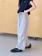 【100-170cm】輕薄涼感透氣運動休閒長褲