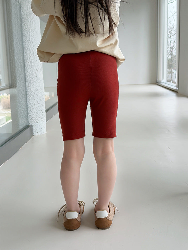 【100-170cm】90%棉親膚透氣彈性打底褲