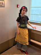 【100-160cm】純棉親膚米奇印花T