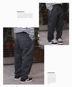 【現貨 110cm】耐磨機能工裝褲