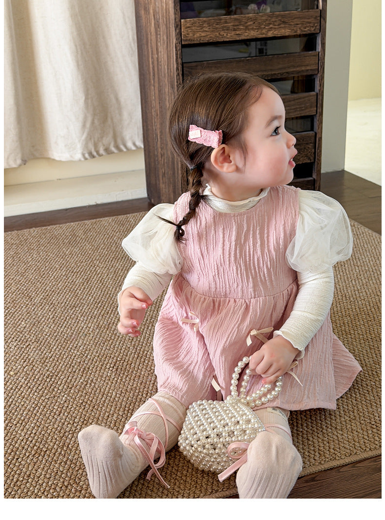 【73-110cm】泡泡袖打底衣 | 公主裙