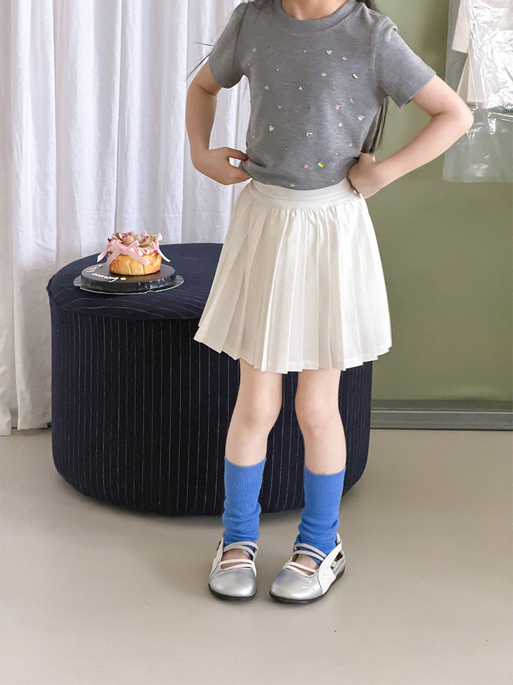 【100-170cm】韓系學院風百褶裙