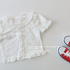 【90-150cm】韓版刺繡kt娃娃衫