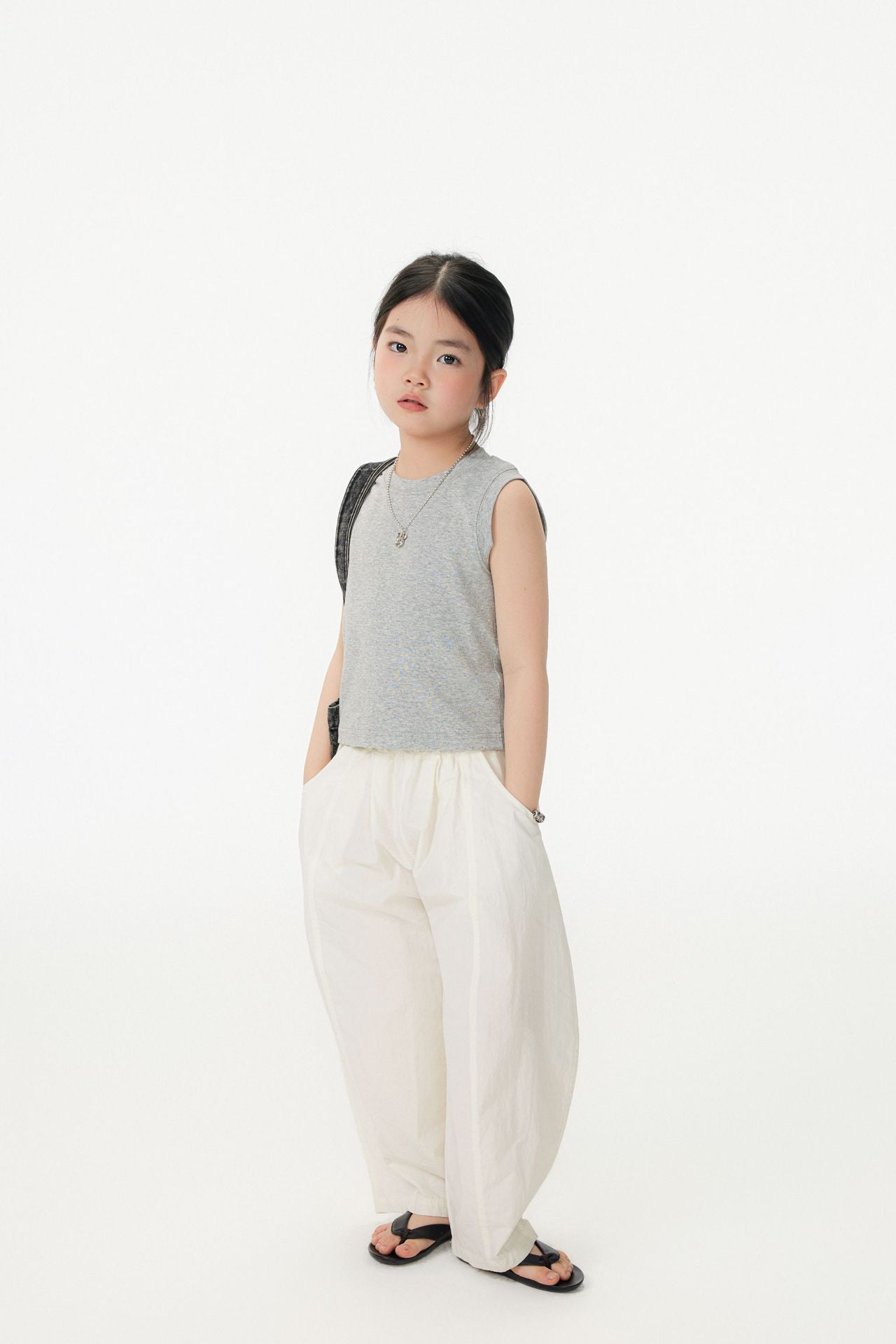 【90-150cm / M.L】【親子裝】日系羅紋背心