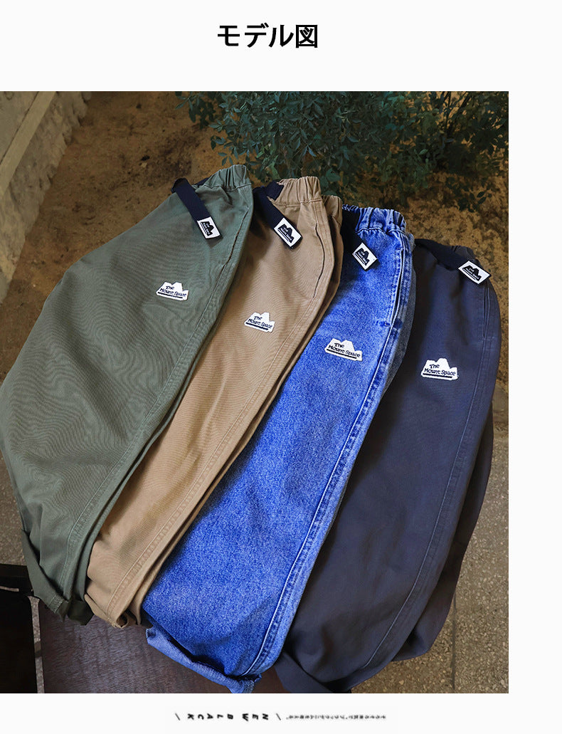 【現貨 110cm】耐磨機能工裝褲