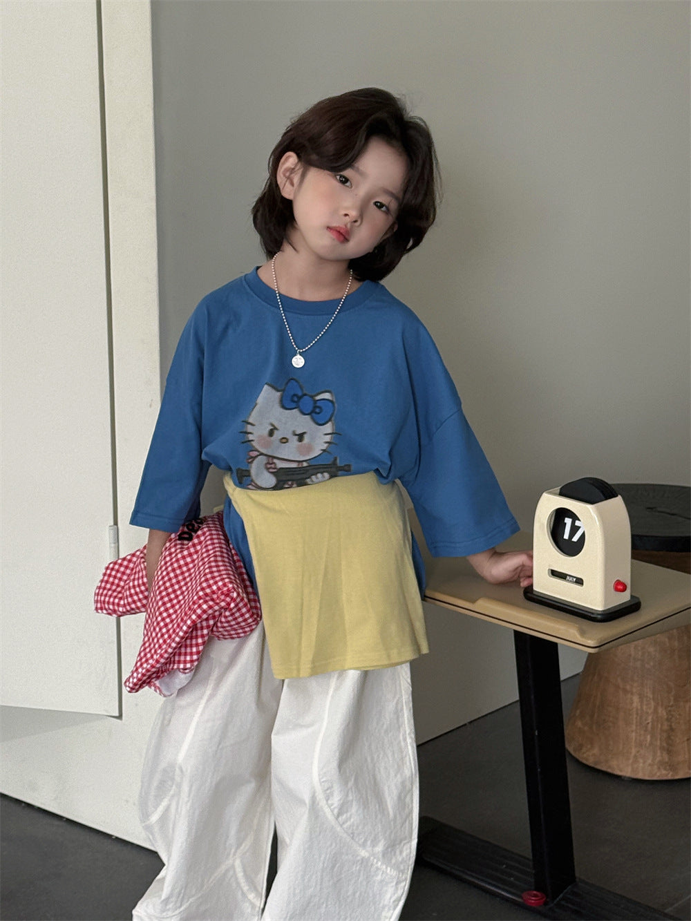 【100-160cm】叛逆KT短袖