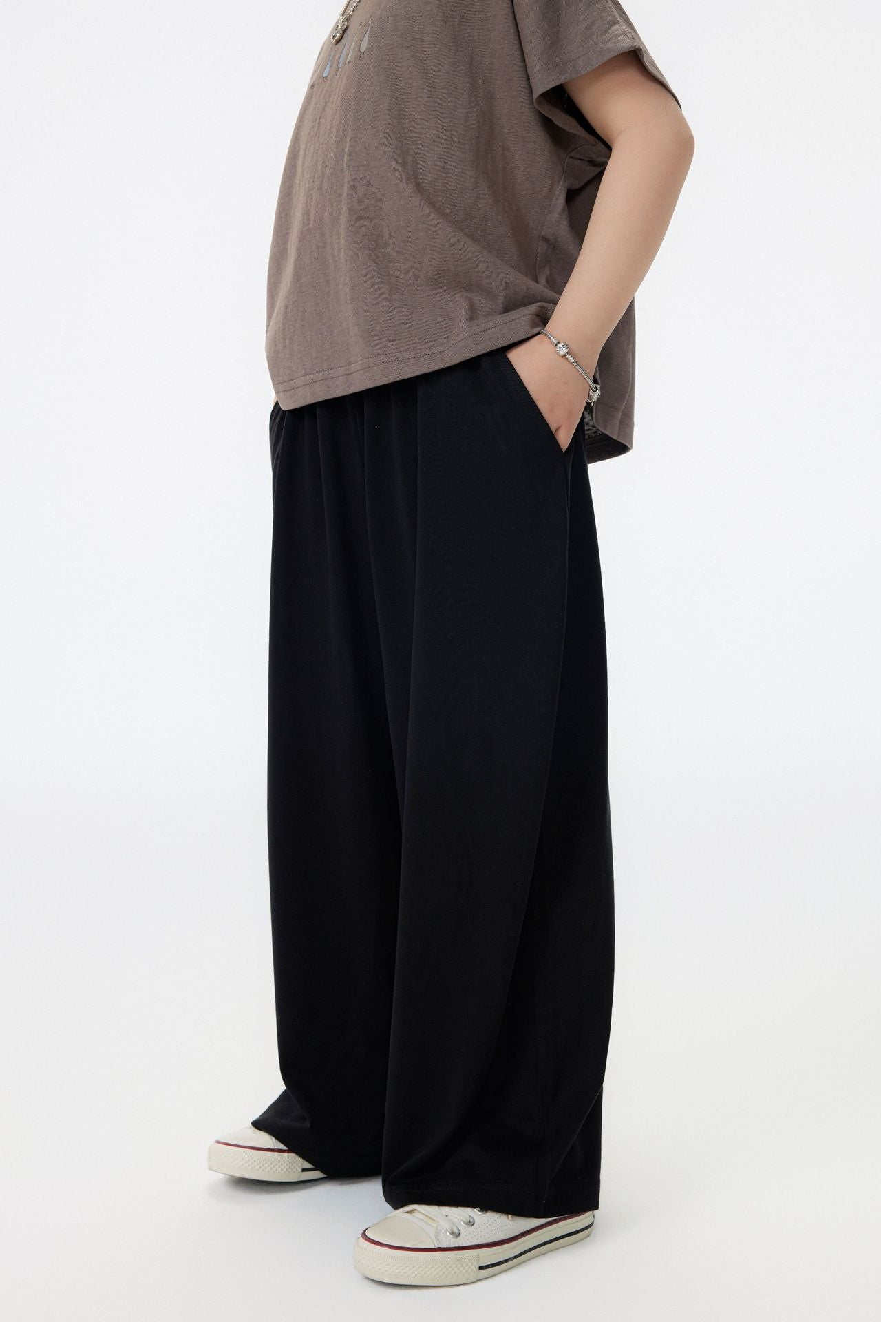 【90-150cm / F】【親子裝】日系會呼吸的闊腿褲