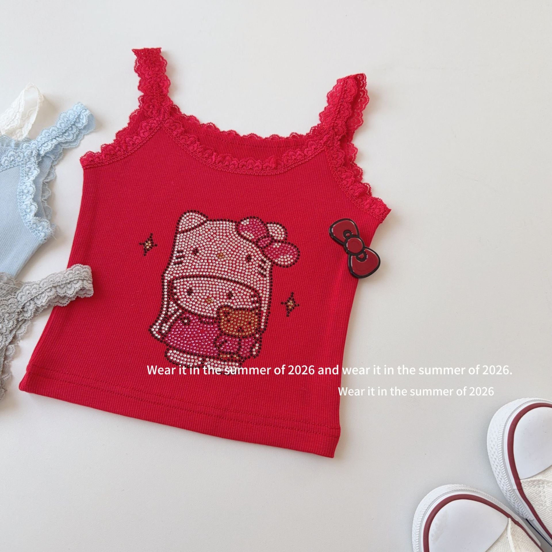 【90-150cm】爆閃亮鑽吊帶